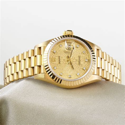 rolex ladies gold oyster perpetual datejust|Rolex Oyster Perpetual Datejust women's.